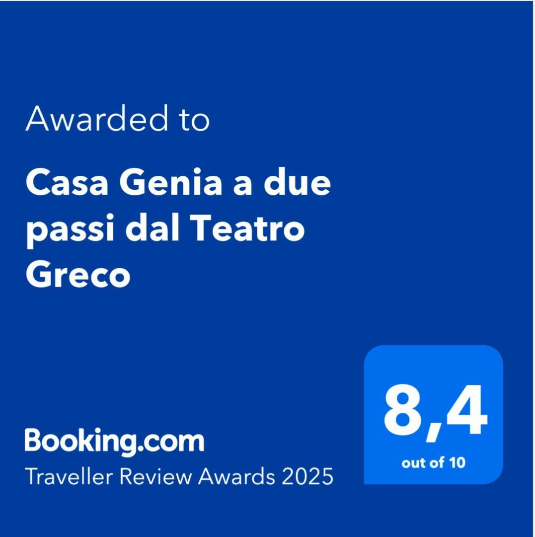 Casa Genia A Due Passi Dal Teatro Greco Lägenhet Syrakusa Exteriör bild